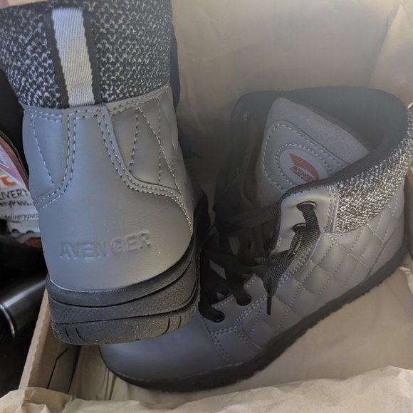 Work boot size 8 reinforced toe for all work types - Picture 3 of 6